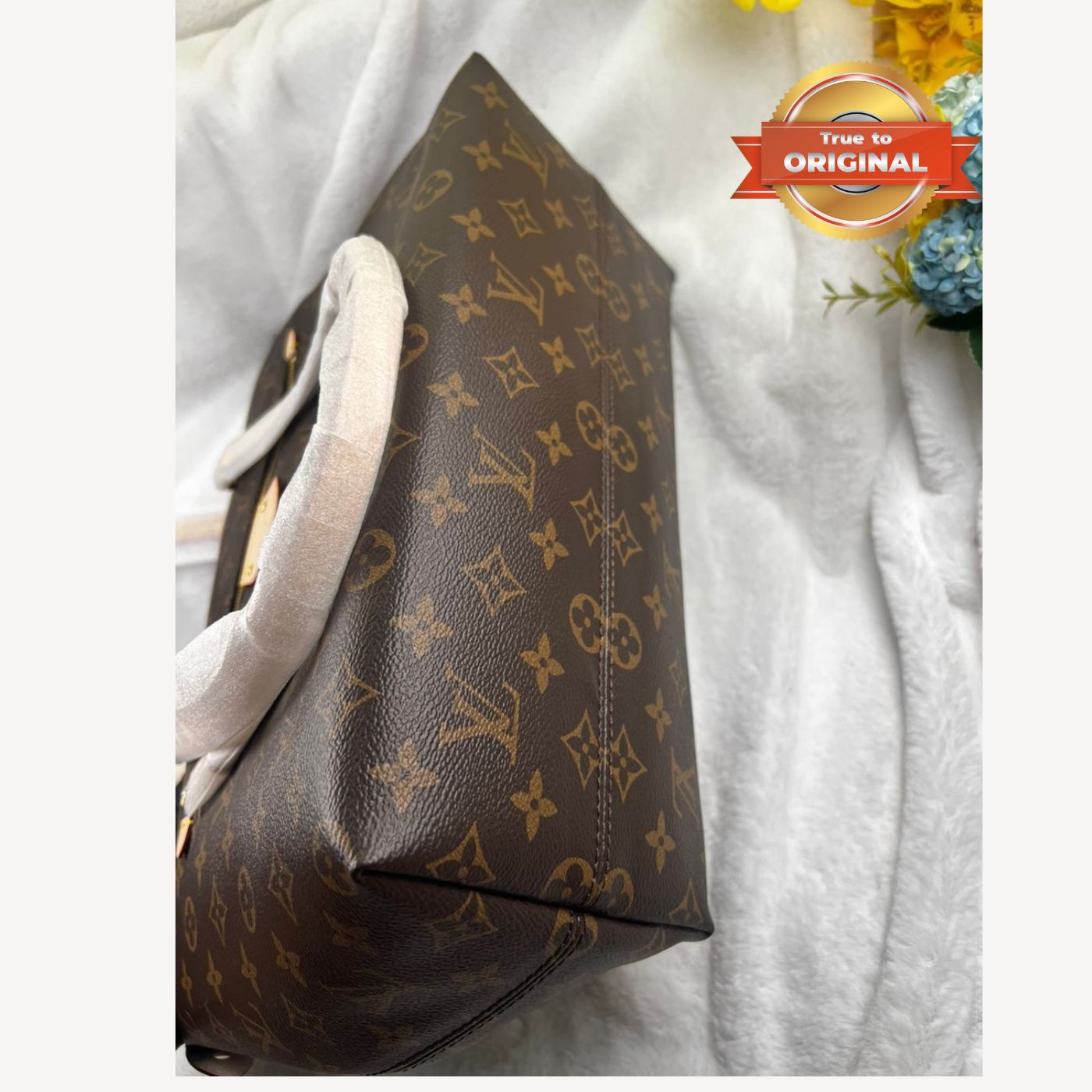 [True-to-ORIGINAL] Louis Vuitton Lena MM Monogram Canvas Brown For Women 16.5in/42cm